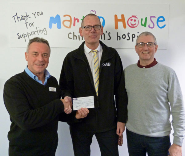 AJ Marshall Supporting Martin House Children's Hospice