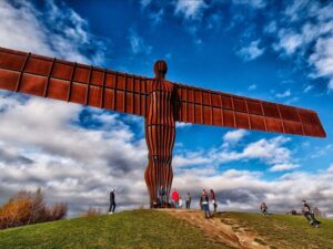 The Angel of the North - Corten Steel Architecture